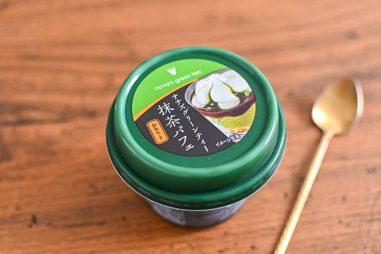 アイスのパッケージのアップ