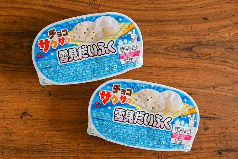 アイスのパッケージ
