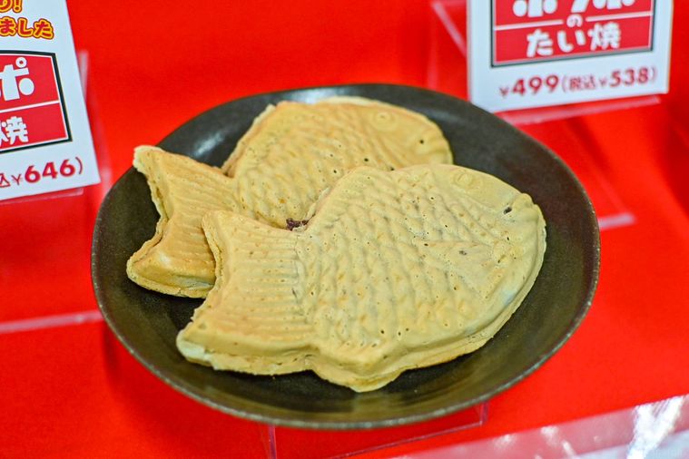 たい焼きのアップ