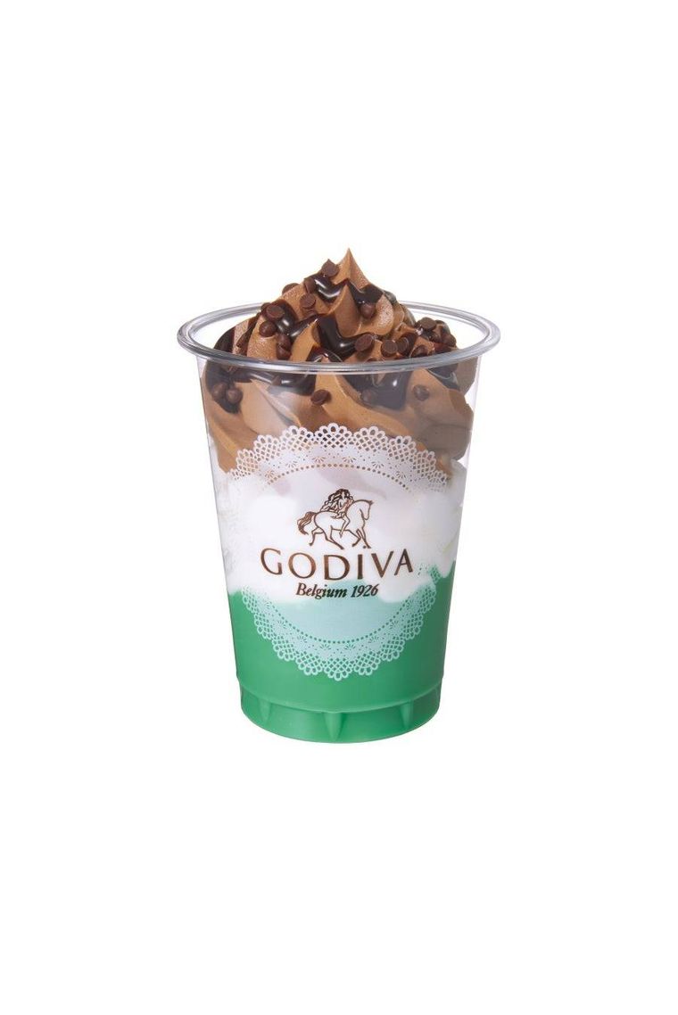 チョコレートミント ソフトクリーム