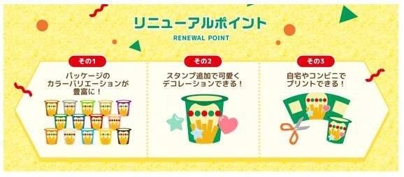 じゃがりこメーカーのリニューアル