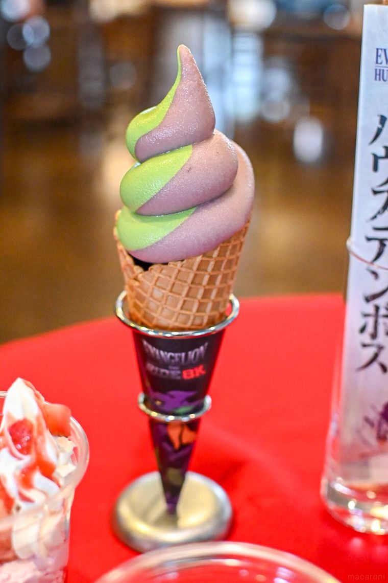 ソフトクリームのアップ