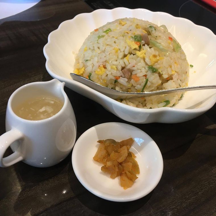 チャイナ 梅の花 久留米店のチャーハン