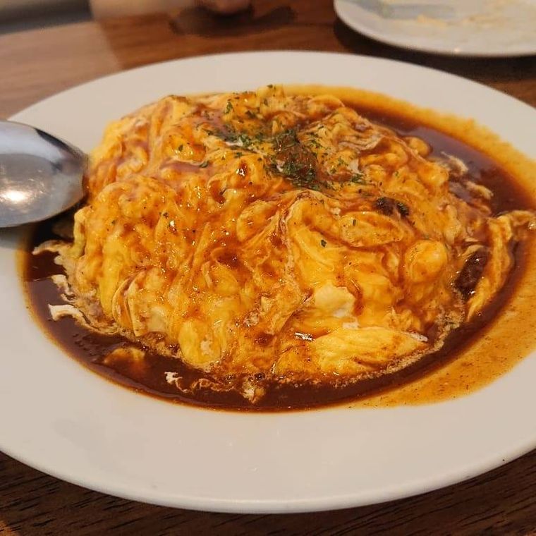 ベビーフェイスプラネッツ 久留米店のオムライス