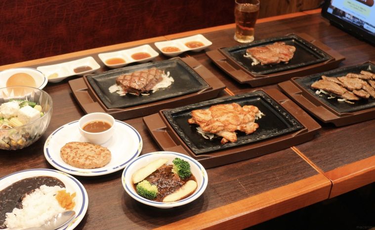 ステーキガストのプレミアムステーキコース