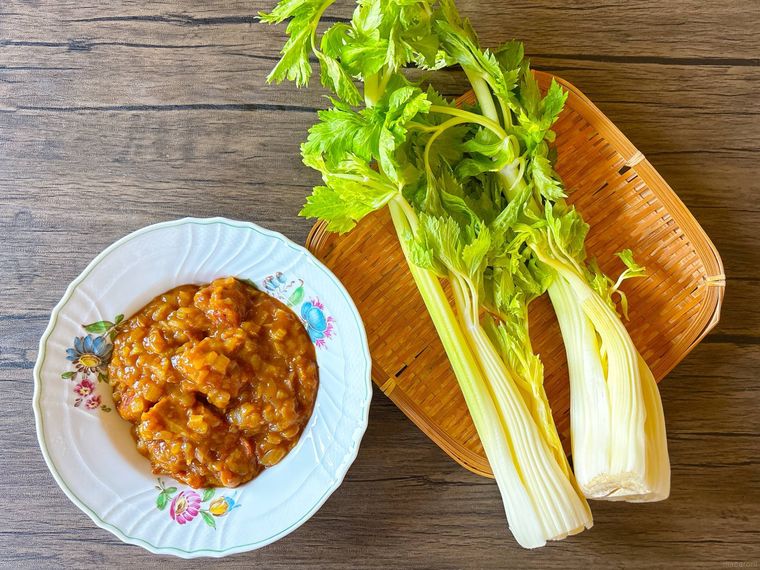 カレーとセロリ