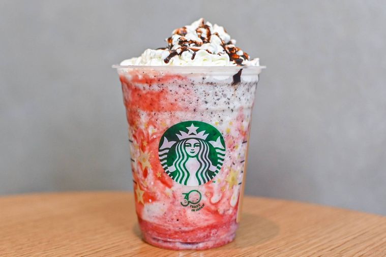 ドリンクを正面から