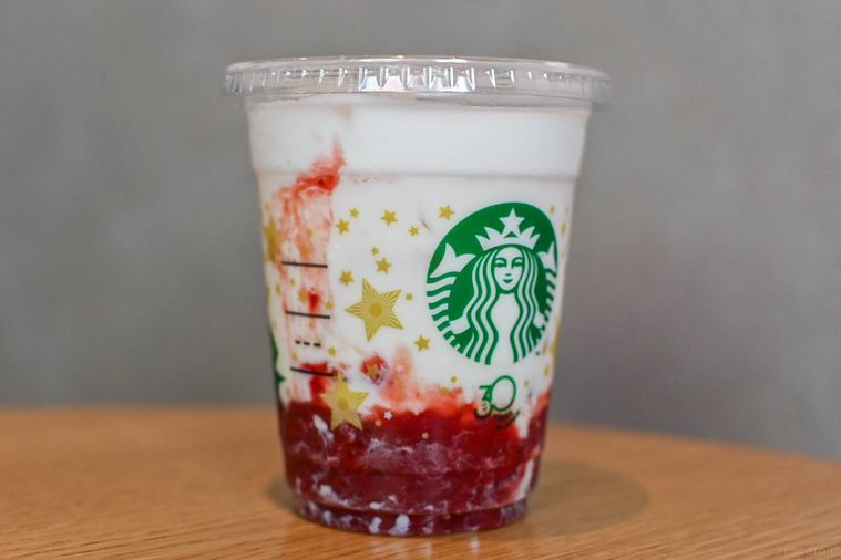 ドリンクの中身のアップ