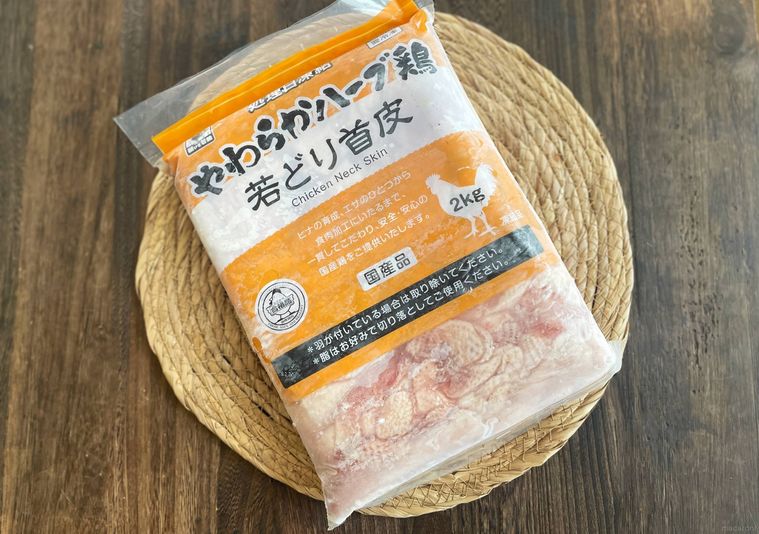 鶏皮のパッケージ