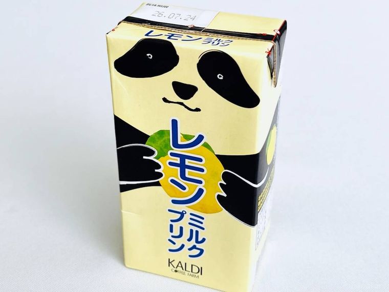 カルディのレモンミルクプリン