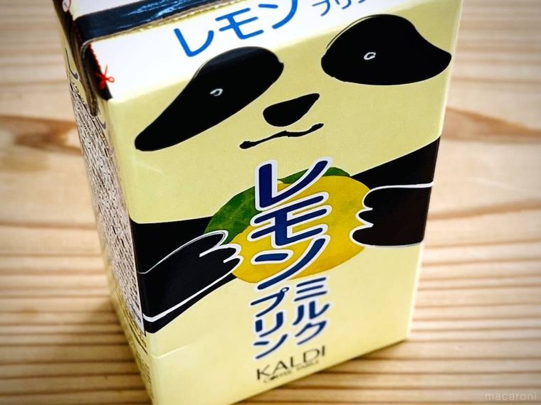 カルディのレモンミルクプリン