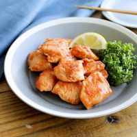漬けて冷凍鶏むね肉のヤンニョムチキン下味冷凍でラクラクおかず