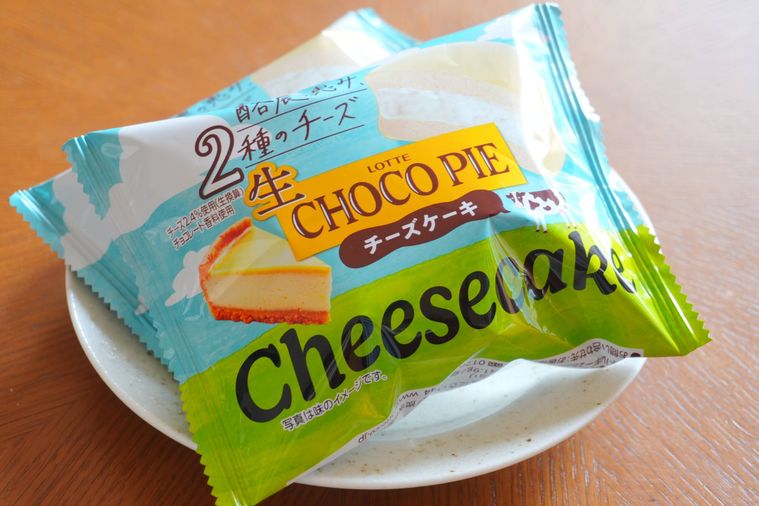 生 チョコパイチーズケーキのパッケージ