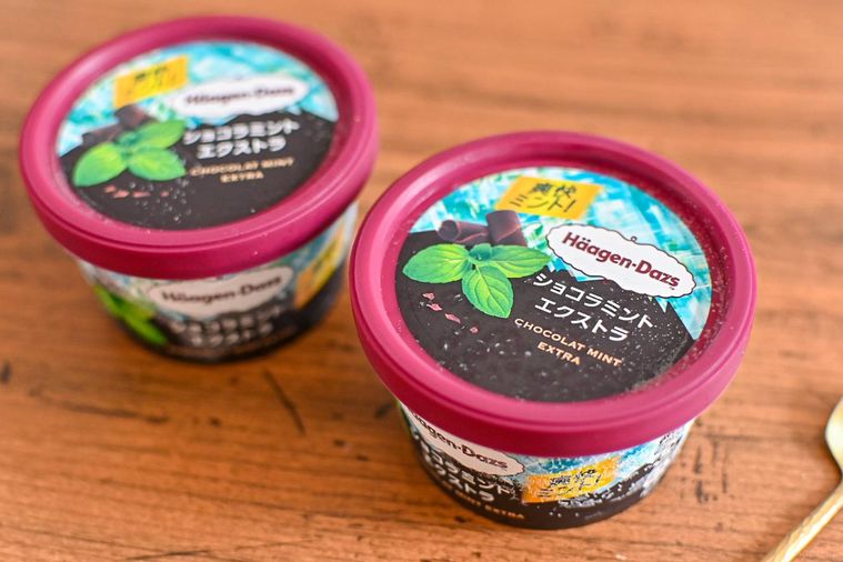 アイスのパッケージ
