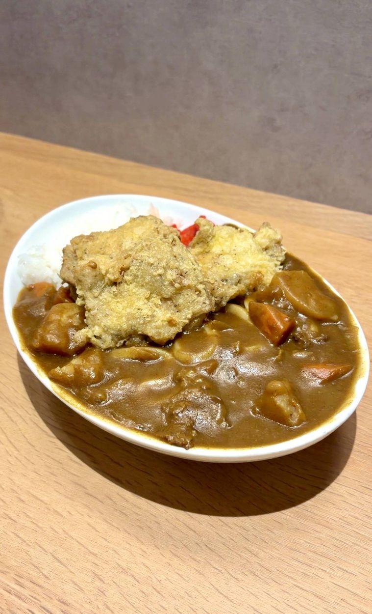 かしわ天カレーライスうどん