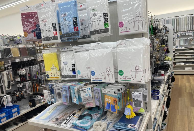 セリアのカッパコーナー