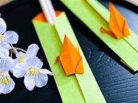 折り紙1枚で作る鶴の箸袋が意外と簡単これ手作りと驚かれるおもてなし術