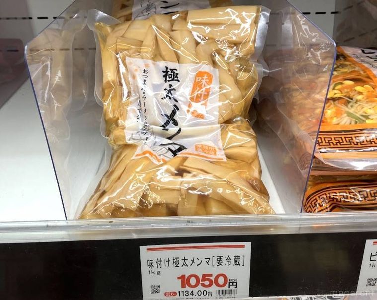 業務スーパーの味付け極太メンマ