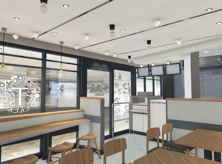 エキュート上野ティーズたんたんの店内