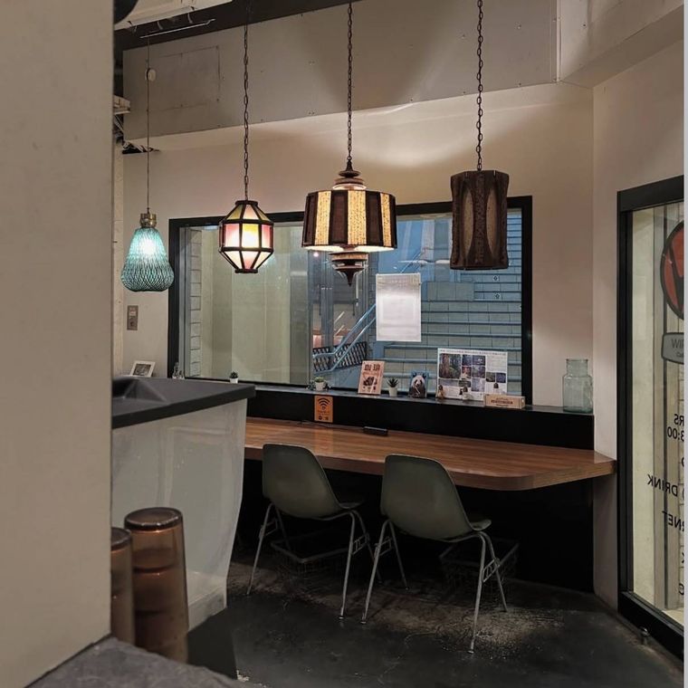 ワイアードカフェ上野店の店内