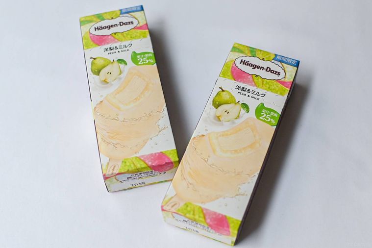 アイスのパッケージ