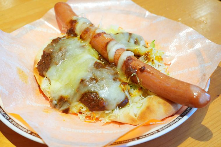 コメダ珈琲店のカリーナンドッグ