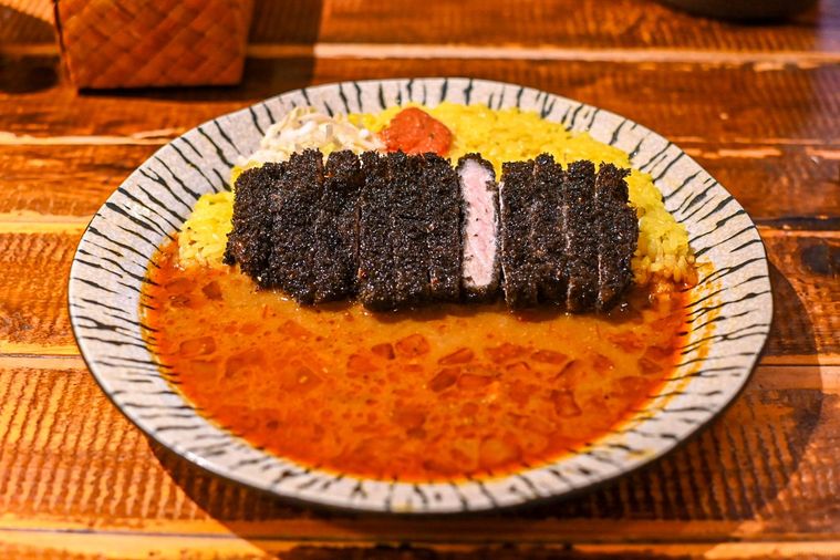 カレーのアップ