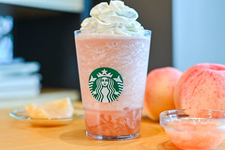フラペチーノの中身のアップ