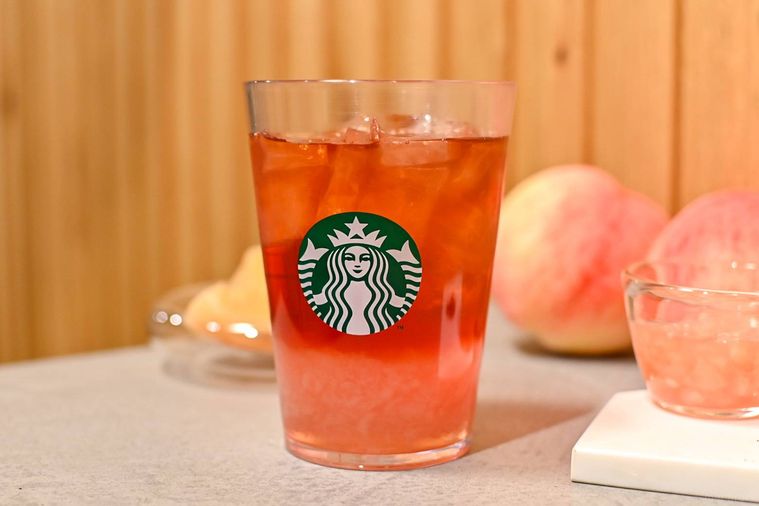 アイスティーの中身のアップ