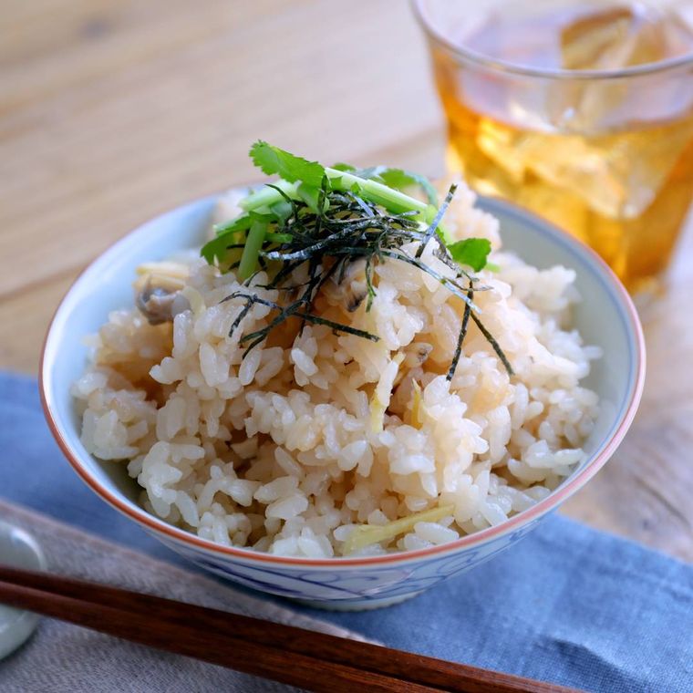 あさりの炊き込みご飯