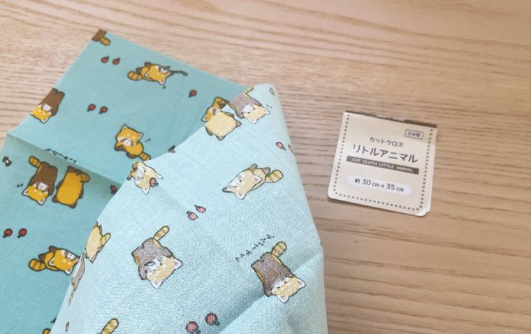 はぎれの質感をあらわす写真