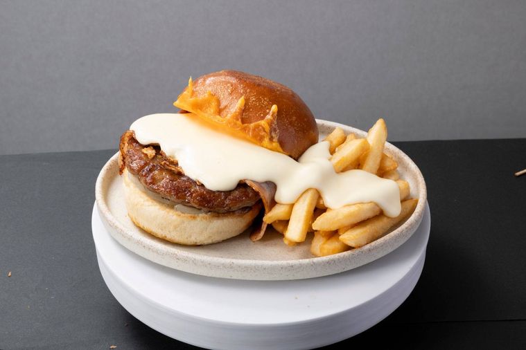 夜の背徳チーズバーガー