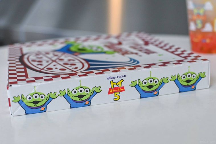 パッケージの側面のデザイン