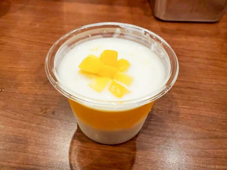 丸亀製麺丸亀うどんプリン マンゴー