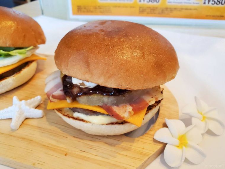 ゼッテリアBBQ パインビーフバーガー