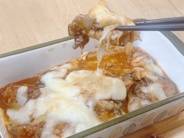 コストコヤムニョム蒸し牡蠣で作った牡蠣グラタン