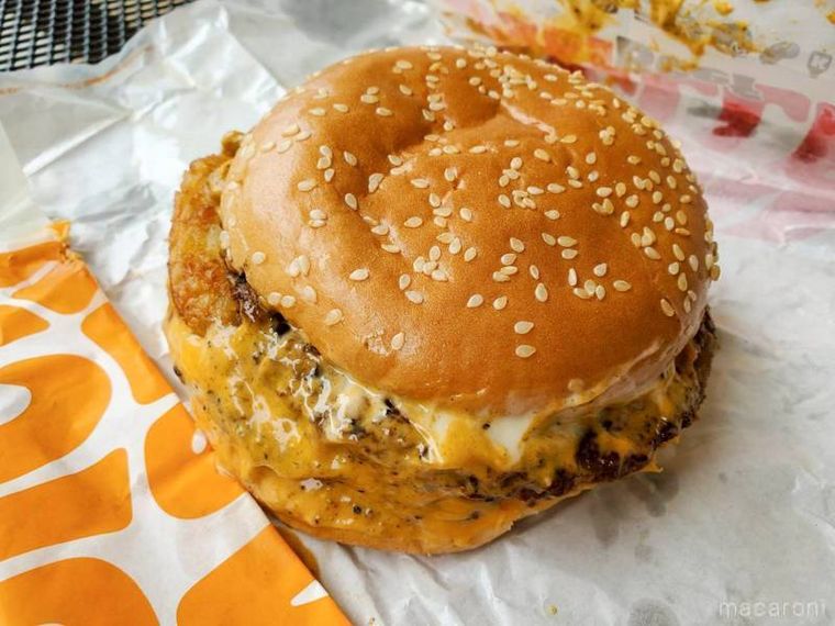バーガーキングダブルビーフハッシュ ビッグマウスダーティ