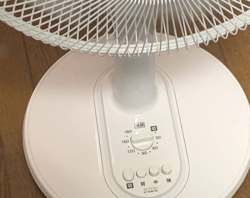 扇風機スイッチとタイマー