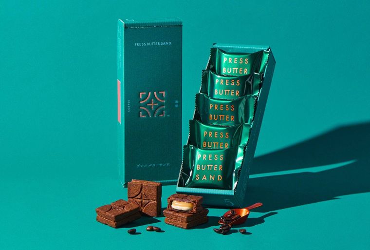 バターサンド珈琲のパッケージ