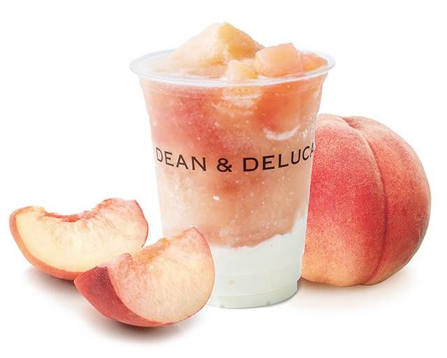 DEAN  DELUCAの白桃とローズヒップのフラッペのイメージ