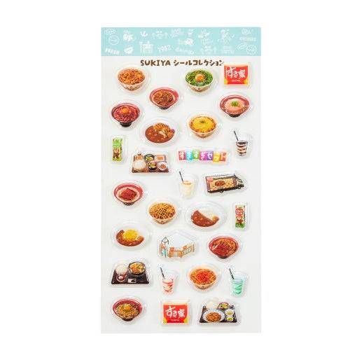 4. すき家オリジナル シールコレクション