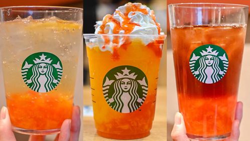 ビバレッジ3種類のコラージュ画像
