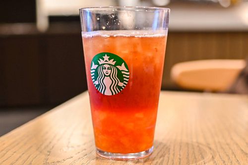 ドリンクの中身のアップ