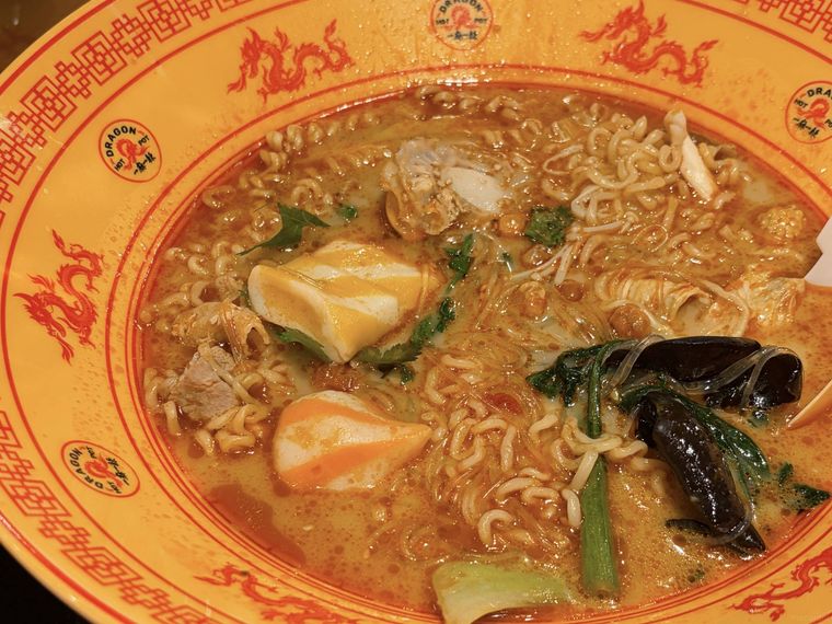 ドラゴンホットポットの特製麻辣湯
