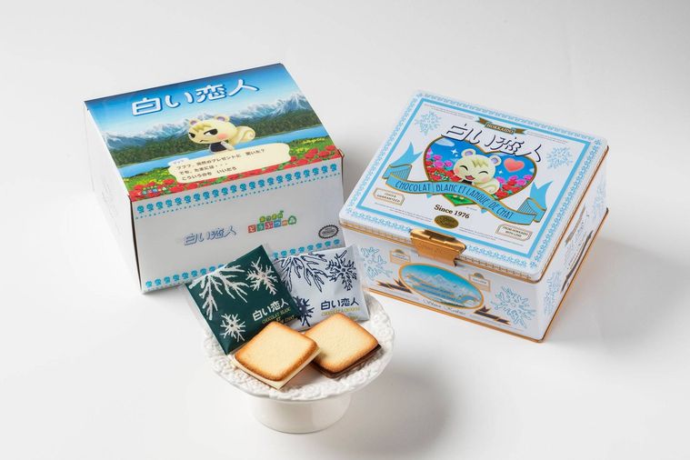 白い恋人あつまれ どうぶつの森コラボ缶
