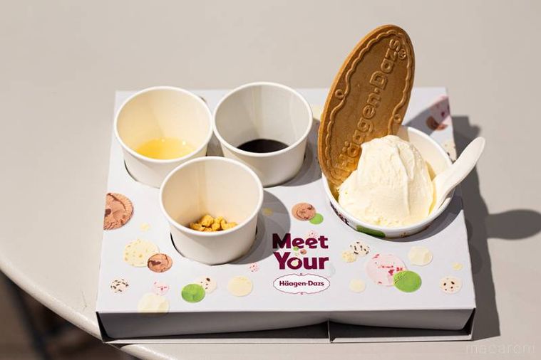 ハーゲンダッツ果実が香るお茶会気分のひとくち