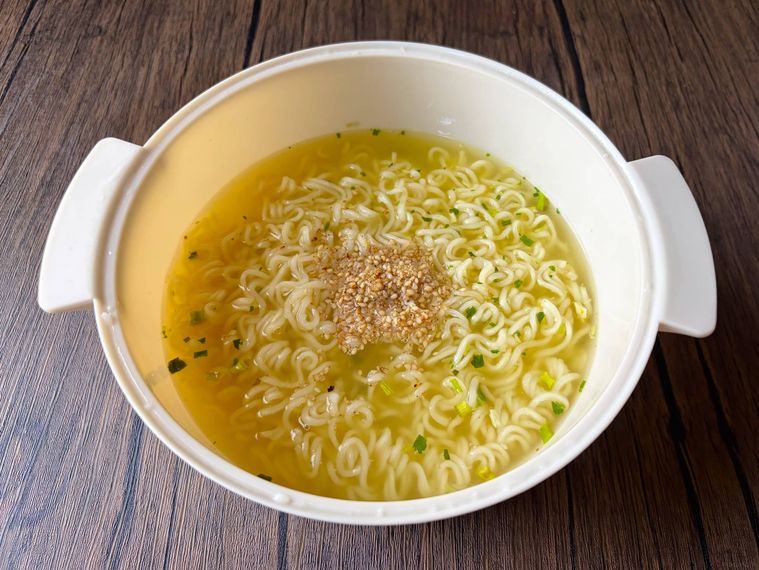 ビストロヌードルに入ったラーメン