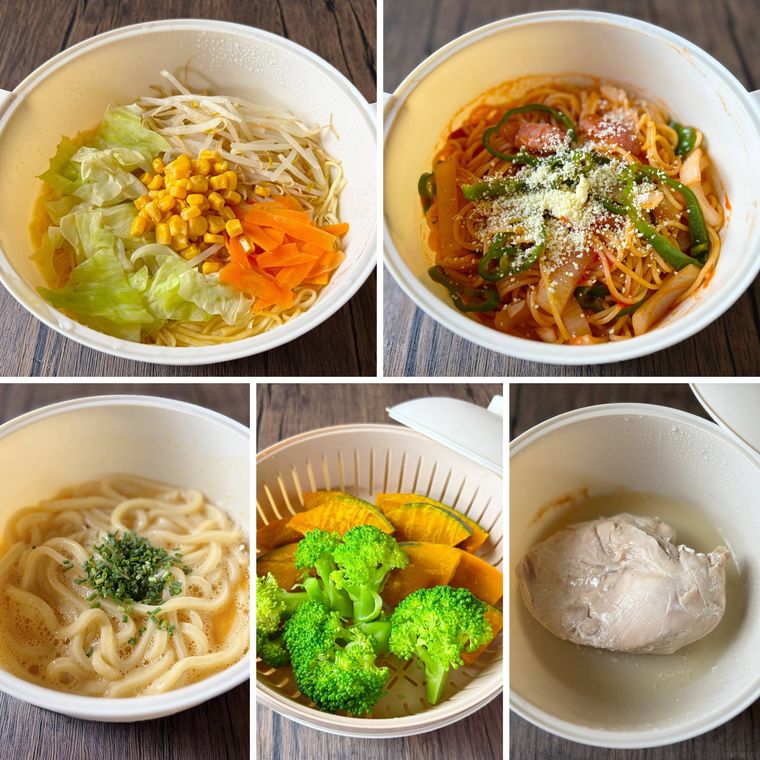 ビストロヌードルで作るレシピ5種