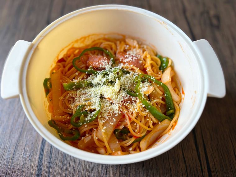 ビストロヌードルに入ったナポリタン