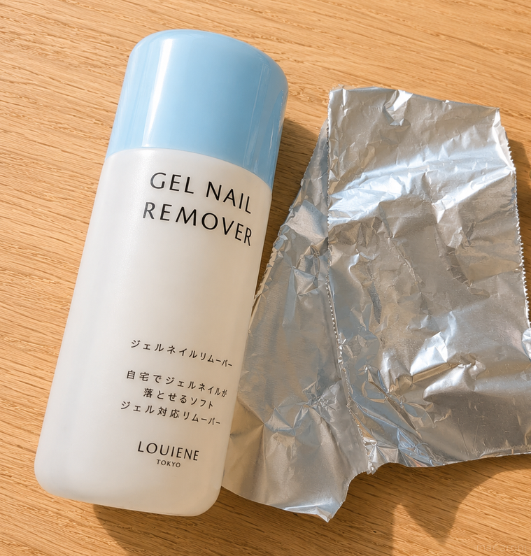 オフと保湿に使うアイテムが机の上に置いてある